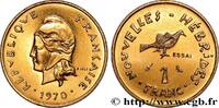 NEW HEBRIDES (VANUATU since 1980) Essai de 1 Franc NEW HEBRIDES (VANUATU since 1980) Paris 1970 (17mm, 2,04g, 6h) -