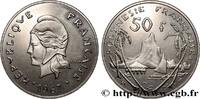 FRENCH POLYNESIA Essai de 50 Francs Marianne FRENCH POLYNESIA Paris 1967 (33mm, 14,97g, 6h) -