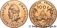 FRENCH POLYNESIA Essai de 100 Francs FRENCH POLYNESIA Paris 1976 (30mm, 9,90g, 6h) -