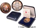 FRANCE Médaille, 125 ans de la croix rouge française MÉDECINE - SOCIÉTÉS MÉDICALES - MÉDECINS/CHIRURGIENS - ASSISTANCE PUBLIQUE 1988 (44,5mm, 62,89g, 12h) -