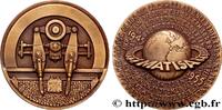 FRANCE Médaille, 20e anniversaire de l’entreprise Matisa ENTREPRISES, INDUSTRIES ET COMMERCES DIVERS Suisse 1955 (59mm, 120,8g, 12h) -