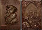 FRANCE Plaquette, 350e anniversaire du Collège et de l’Ac SUISSE 1909 (36mm, 23,62g, 12h) -