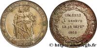 FRANCE Médaille, Rattachement de Genève à la Suisse SUISSE Suisse, Genève 1864 (46,5mm, 56,59g, 12h) -
