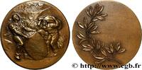 FRANCE Médaille, Chargement de marchandises MER ET MARINE : PAQUEBOTS, NAVIRES, BATEAUX n.d. (49,5mm, 48,89g, 12h) -