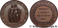 FRANCE Médaille, Rattachement de Genève à la Suisse SUISSE Suisse, Genève 1864 (46,5mm, 56,03g, 12h) -