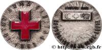 FRANCE Médaille, Centenaire de la croix-rouge MÉDECINE - SOCIÉTÉS MÉDICALES - MÉDECINS/CHIRURGIENS - ASSISTANCE PUBLIQUE 1963 (60mm, 106,9g, 12h) -