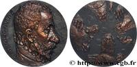 FRANCE Médaille, Ambroise Paré MÉDECINE - SOCIÉTÉS MÉDICALES - MÉDECINS/CHIRURGIENS - ASSISTANCE PUBLIQUE Monnaie de Paris 1966 (62,5mm, 117,26g, 12h) -