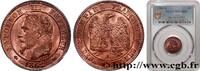 FRANCE Deux centimes Napoléon III, tête laurée SECOND EMPIRE Bordeaux 1862 (20mm, 2g, 6h) -