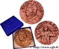 FRANCE Médaille, Saint Augustin PERSONNAGES 1972 (68mm, 187,76g, 12h) -