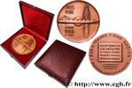 FRANCE Médaille, Le Jules Verne, premier navire méthanier MER ET MARINE : PAQUEBOTS, NAVIRES, BATEAUX 1964 (67,5mm, 158,28g, 12h) -