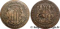 FRANCE Jeton Br 30, Benoît Cachet de Montesan LYONNAIS - CONSULAT DE LYON 1705 (30mm, 7,37g, 6h) -