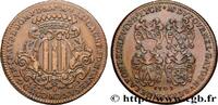 FRANCE Jeton Br 30, Benoît Cachet de Montesan LYONNAIS - CONSULAT DE LYON 1705 (30mm, 7,3g, 6h) -