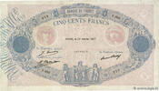 FRANCE 500 Francs BLEU ET ROSE FRANCE 500 Francs BLEU ET ROSE 1927 VF+ -