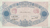 FRANCE 500 Francs BLEU ET ROSE FRANCE 500 Francs BLEU ET ROSE 1930 XF- -