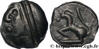 FRANCE Potin à la grosse tête, au bandeau lisse GALLIA BELGICA - SEQUANI (Area of Besançon) Ier siècle avant J.-C. (18mm, 3,68g, 10h) -
