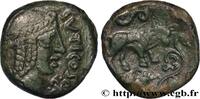 FRANCE Bronze SVTICOS, classe I au taureau VELIOCASSES (Area of Norman Vexin) c. 50-40 AC. (14mm, 1,98g, 12h) -
