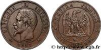 FRANCE Dix centimes Napoléon III, tête nue SECOND EMPIRE Marseille 1857 (30mm, 9,99g, 6h) -