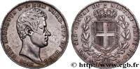 ITALY - KINGDOM OF SARDINIA - CHARLES-ALBERT 5 Lire ITALY - KINGDOM OF SARDINIA - CHARLES-ALBERT Gênes 1847 (37mm, 24,96g, 6h) -