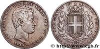 ITALY - KINGDOM OF SARDINIA - CHARLES-ALBERT 5 Lire ITALY - KINGDOM OF SARDINIA - CHARLES-ALBERT Gênes 1848 (37mm, 24,67g, 6h) -