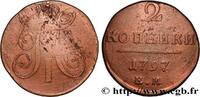 RUSSIA 2 Kopecks Paul Ier RUSSIA Ekaterinbourg 1797 (36mm, 21,64g, 12h) -