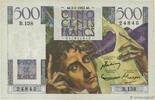 FRANCE 500 Francs CHATEAUBRIAND FRANCE 500 Francs CHATEAUBRIAND 1953 XF -
