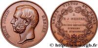 FRANCE Médaille, Émile-Justin Menier PERSONNAGES 1861 (50mm, 64,01g, 12h) -