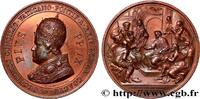 FRANCE Médaille, Clôture du 20e Concile Oecuménique ITALIE - ÉTATS DU PAPE - PIE IX (Jean-Marie Mastai Ferretti) 1870 (42,5mm, 30,74g, 12h) -