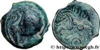 FRANCE Bronze VIIRICIVS, classe I GALLIA BELGICA PAGUS CATUSLUGI - Sanctuary of BOIS L'ABBÉ (Seine-Maritime) c. 50-40 AC. (15mm, 2,60g, 9h) -