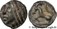 FRANCE Potin à la grosse tête, au bandeau lisse GALLIA BELGICA - SEQUANI (Area of Besançon) Ier siècle avant J.-C. (20,5mm, 4,11g, 3h) -