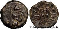 FRANCE Unité de bronze à la tête barbue SPAIN - MALAGA IIe siècle avant J.-C. (24mm, 11,34g, 3h) -