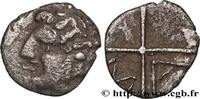 FRANCE Obole MA, tête à gauche, stylisée MASSALIA - MARSEILLE c. 121-82 AC. (9mm, 0,51g, 8h) -