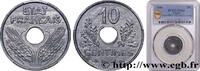 FRANCE 10 centimes État français, grand module FRENCH STATE Paris 1941 (21mm, 2,5g, 6h) -