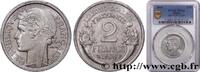 FRANCE 2 francs Morlon, aluminium PROVISIONAL GOVERNEMENT OF THE FRENCH REPUBLIC 1946 (27mm, 2,2g, 6h) -