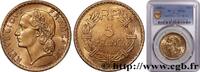 FRANCE 5 francs Lavrillier, bronze-aluminium PROVISIONAL GOVERNEMENT OF THE FRENCH REPUBLIC Castelsarrasin 1945 (31mm, 12g, 6h) -