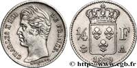 FRANCE 1/4 franc Charles X CHARLES X Paris 1829 (15,01mm, 1,25g, 6h) -