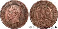 FRANCE Deux centimes Napoléon III, tête nue SECOND EMPIRE Lyon 1857 (20mm, 2,05g, 6h) -