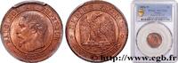 FRANCE Deux centimes Napoléon III, tête nue SECOND EMPIRE Lille 1854 (20mm, 2g, 6h) -