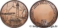 FRANCE Médaille, Ville de Lège-Cap-Ferret BORDELAIS - VILLES, ENTREPRISES ET VINS 33- Lège- Cap- Ferret n.d. (81mm, 266,48g, 12h) -