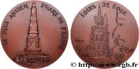 FRANCE Médaille, Phare de Cordouan MONUMENTS 33 - Le Verdon-sur-Mer 1985 (68mm, 149,34g, 12h) -