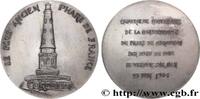 FRANCE Médaille, 4e centenaire de la construction du phar MONUMENTS 33 - Le Verdon-sur-Mer 1984 (68mm, 165,52g, 12h) -