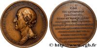 FRANCE Médaille, Jean Jacques Barthélemy, garde du Cabine PERSONNAGES Monnaie de Paris (1798) (41,5mm, 29,35g, 12h) -