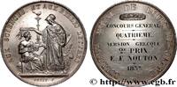 FRANCE Médaille, Collège royal de Louis-le-Grand ENSEIGNEMENT 1837 (37,5mm, 22,63g, 12h) -