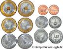 MAURITANIA Lot de 6 monnaies AH 1440 MAURITANIA 2018 (mm, g, 6h) -