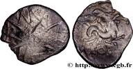 FRANCE Drachme aux lignes entremêlées, revers à l’aurige GALLIA - MID-WEST, UNSPECIFIED IIe - Ier siècles avant J.-C. (21mm, 3,24g, h) -