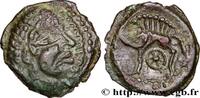 FRANCE Bronze au sanglier de Saint-André-sur-Cailly VELIOCASSES (Area of Norman Vexin) c. 60-50 AC. (15mm, 2,33g, 10h) -