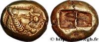 Archaïc 1 (650 BC to 550 BC) Trité d’électrum LYDIA - LYDIAN KINGDOM Lydie, Sardes c. 610-550 AC. (11mm, 4,76g, -h) -