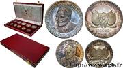 NIGER - REPUBLIC - HAMANI DIORI SERIE PRESIDENTIELLE 5 essais de 500 Francs et 5 e NIGER - REPUBLIC - HAMANI DIORI Paris 1960 (mm, g, 6h) -