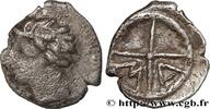 FRANCE Obole MA, tête à gauche, stylisée MASSALIA - MARSEILLE Marseille (13) c. 121-82 AC. (10,5mm, 0,49g, 12h) -