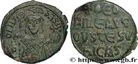 THE ISAURIAN DYNASTY (717-867) Follis MICHAEL II and THEOPHILOS Constantinople 821-829 (22mm, 7,1g, 6h) -