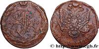 RUSSIA 5 Kopecks Catherine II RUSSIA Ekaterinbourg 1786 (41mm, 49,41g, 12h) -
